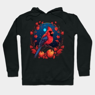 Cardinal Bird Halloween Hoodie